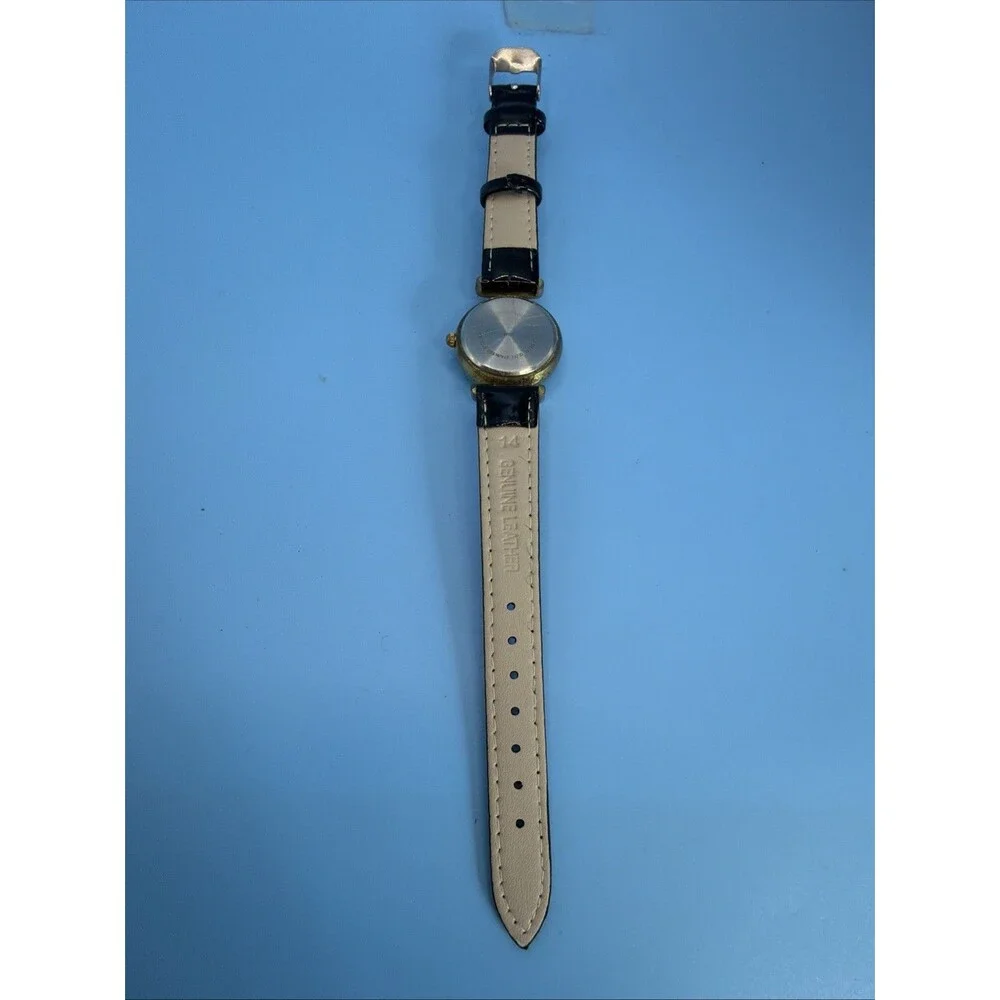 Gitano 8108 Two-Tone Quartz Analog Women's Watch New Leather Band And Battery